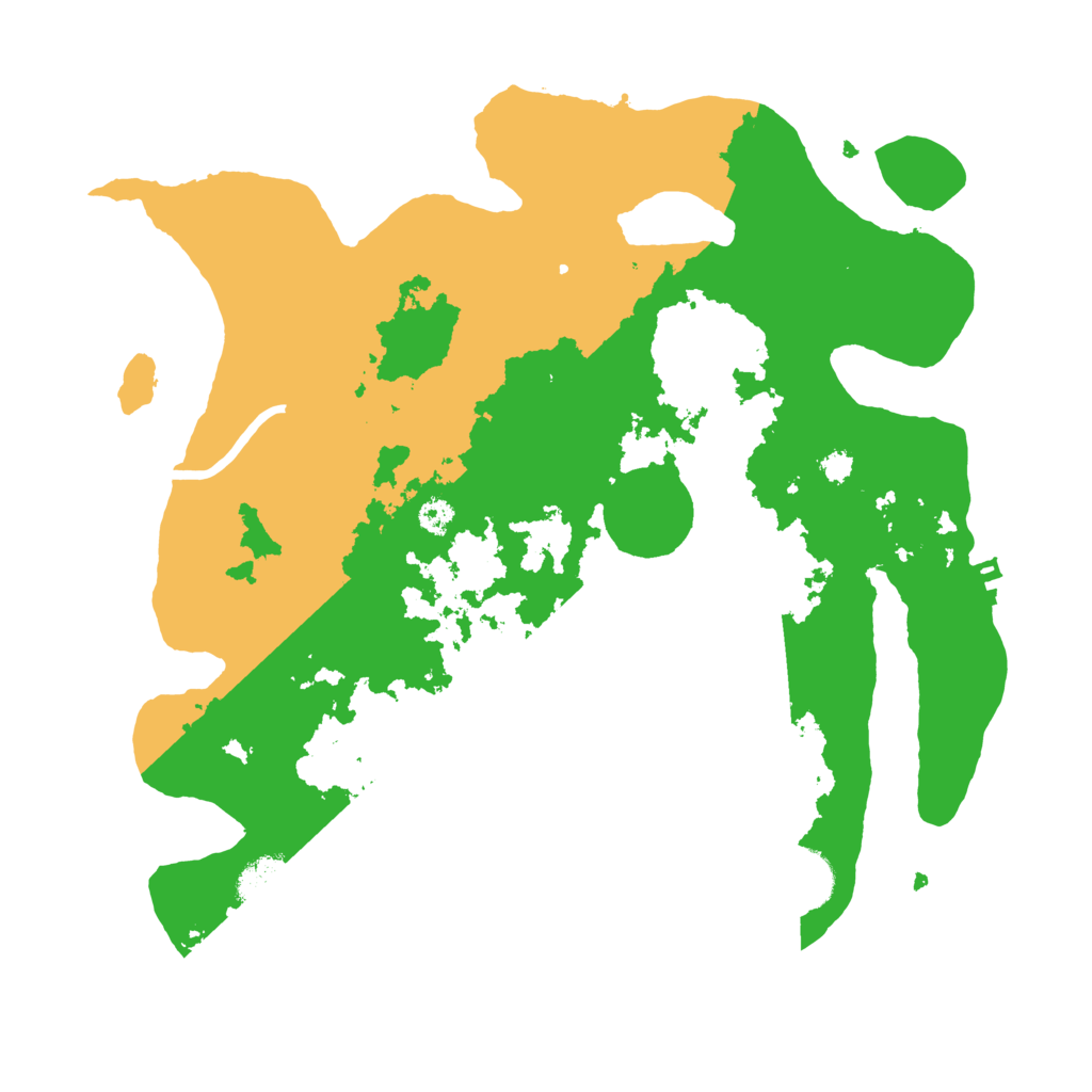 Biome Rust Map: Procedural Map, Size: 3200, Seed: 675432
