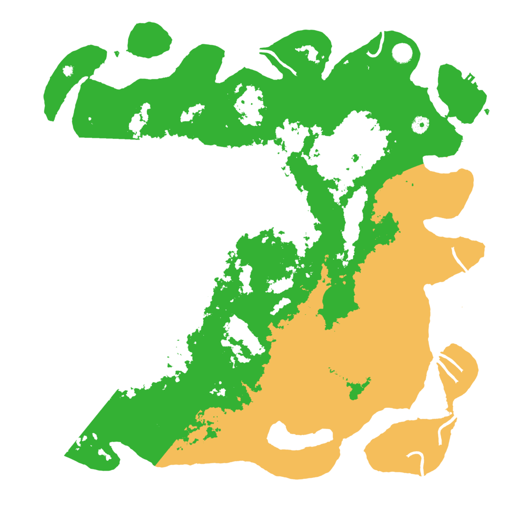 Biome Rust Map: Procedural Map, Size: 4500, Seed: 130644994