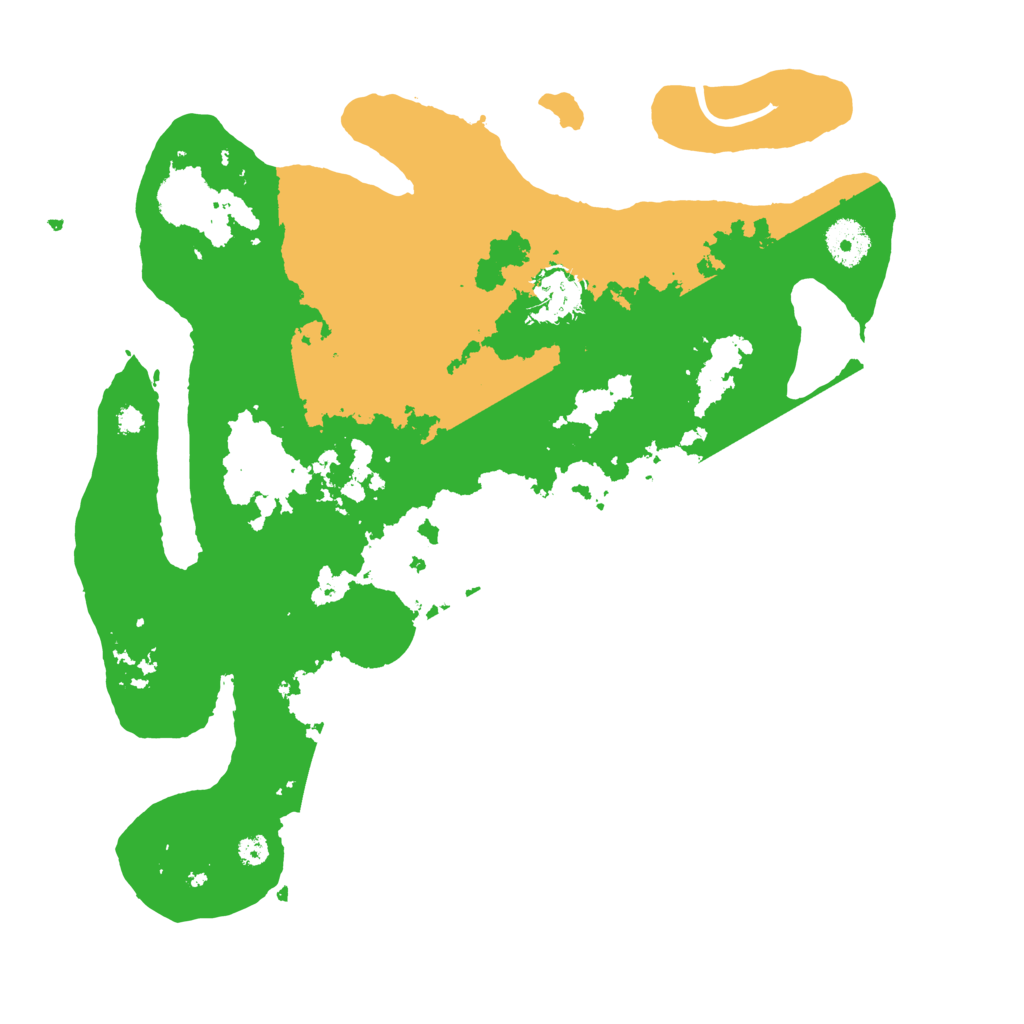 Biome Rust Map: Procedural Map, Size: 3500, Seed: 261