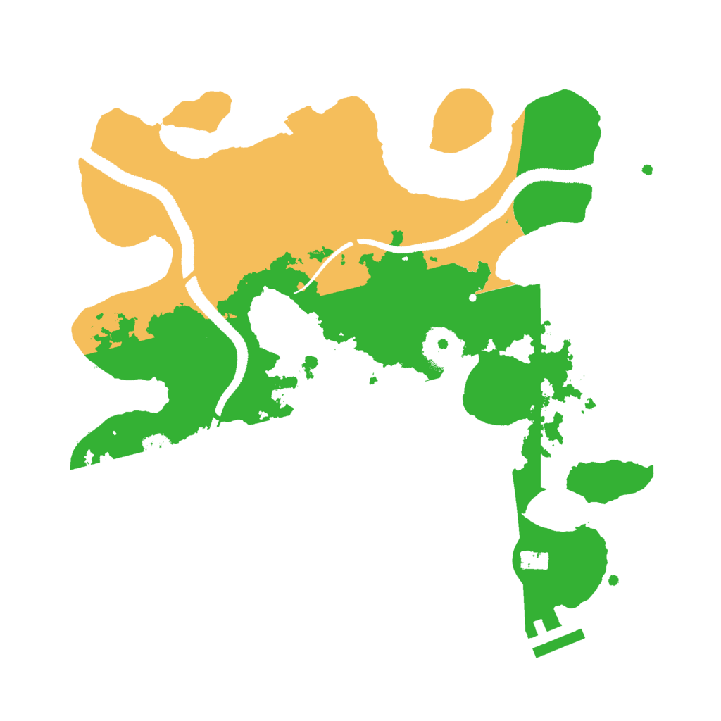 Biome Rust Map: Procedural Map, Size: 2750, Seed: 128606619