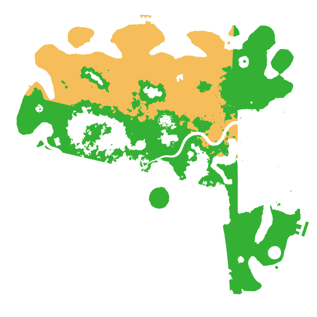 Biome Rust Map: Procedural Map, Size: 4250, Seed: 496372812