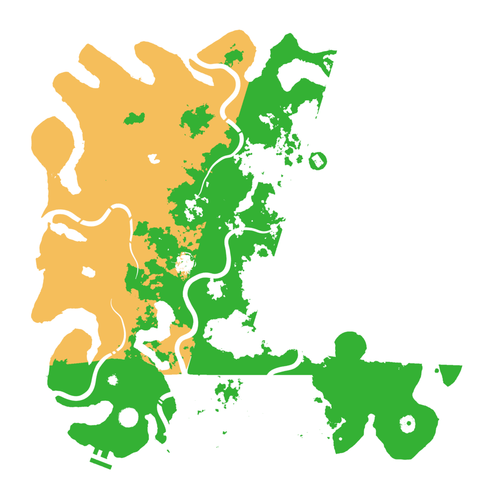 Biome Rust Map: Procedural Map, Size: 4500, Seed: 714849044