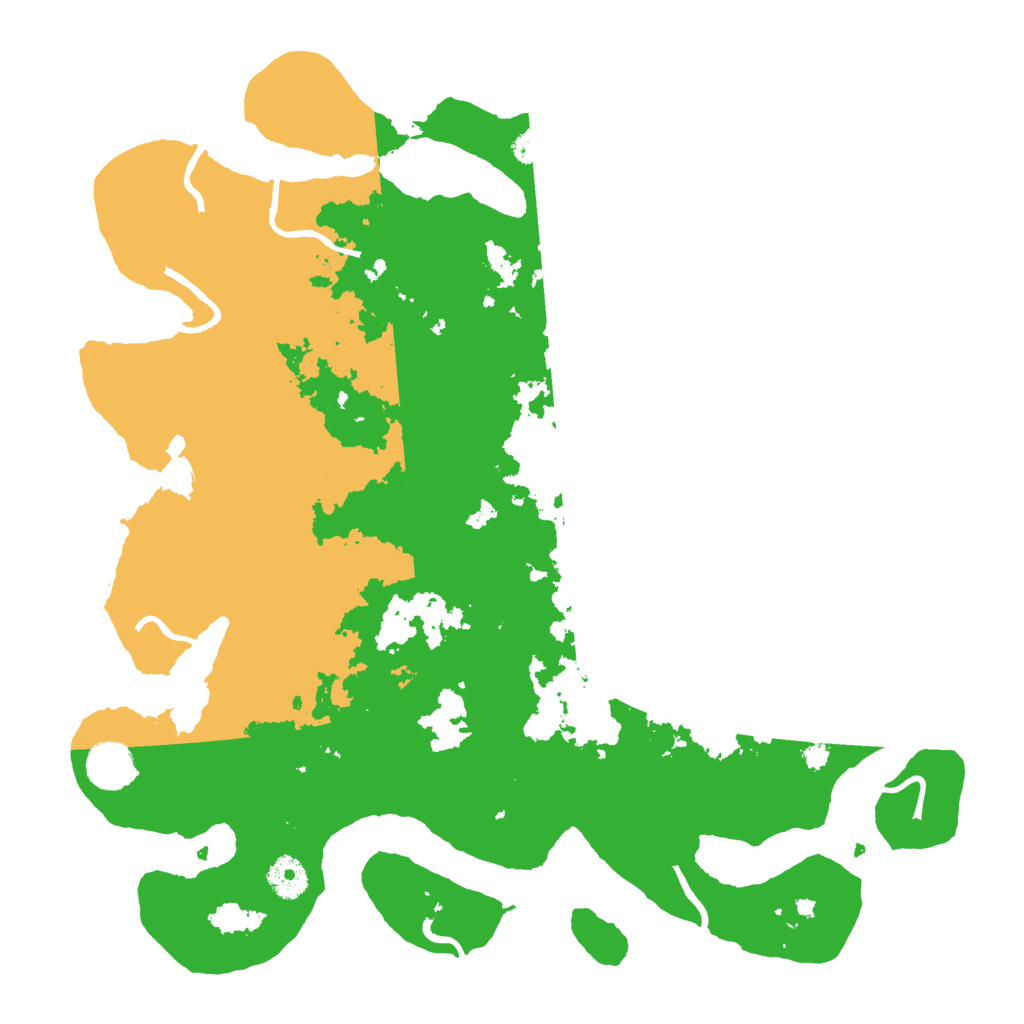 Biome Rust Map: Procedural Map, Size: 3800, Seed: 11306