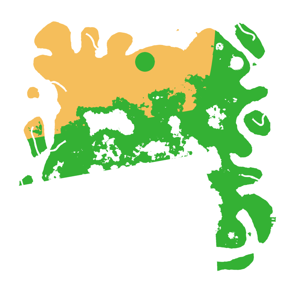 Biome Rust Map: Procedural Map, Size: 4000, Seed: 17204