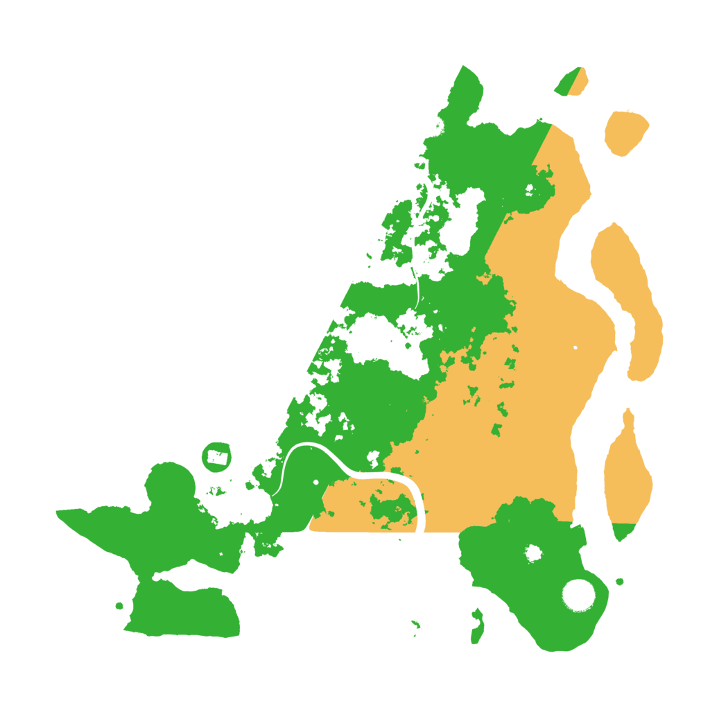 Biome Rust Map: Procedural Map, Size: 3850, Seed: 42