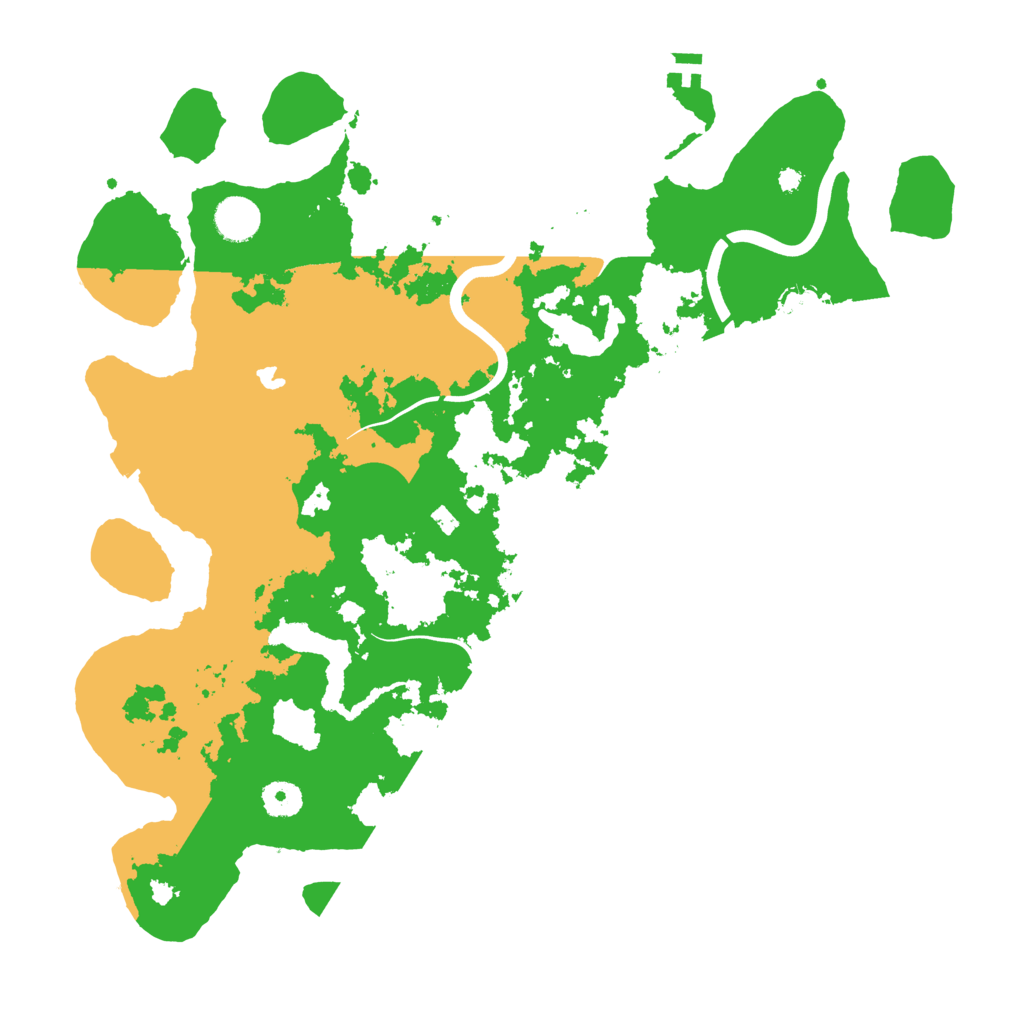 Biome Rust Map: Procedural Map, Size: 4000, Seed: 91121225