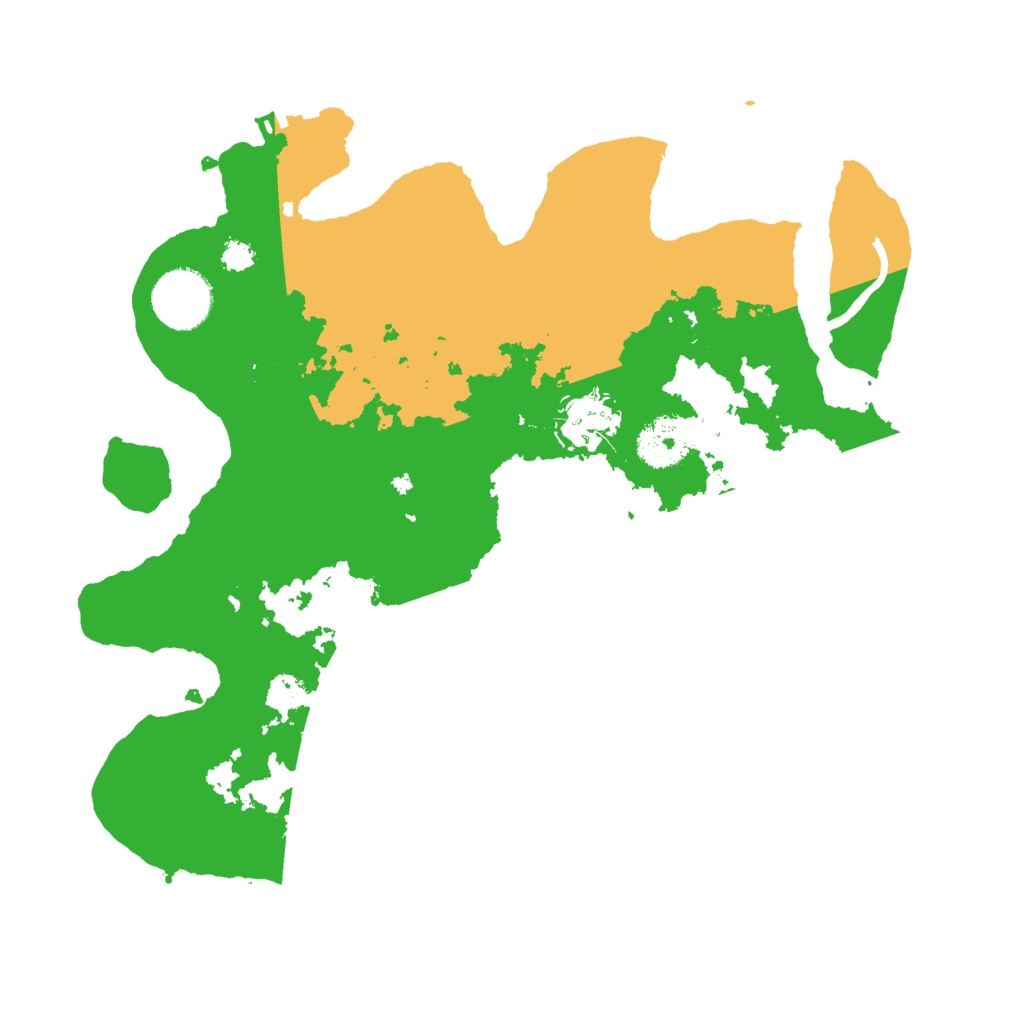 Biome Rust Map: Procedural Map, Size: 3000, Seed: 4494313