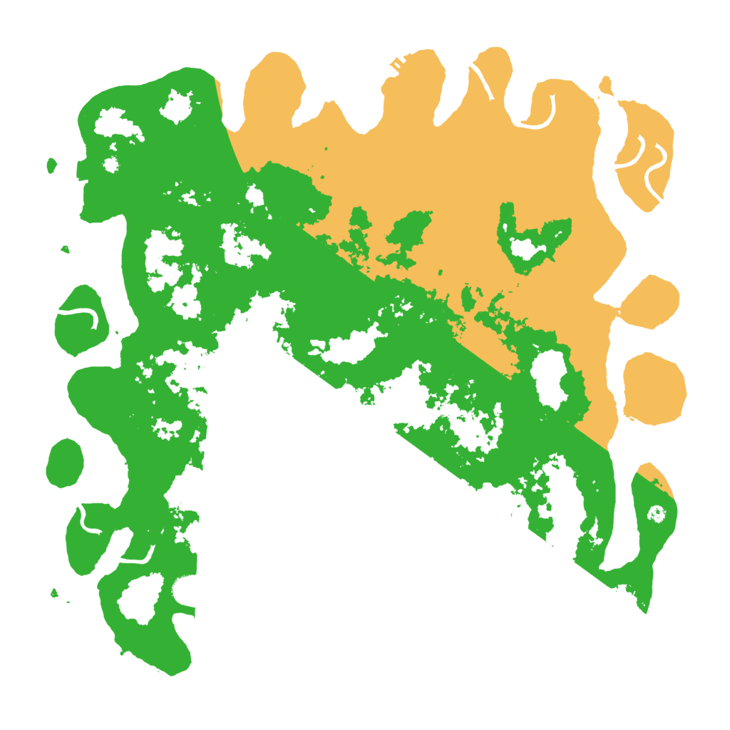 Biome Rust Map: Procedural Map, Size: 4300, Seed: 1116161277