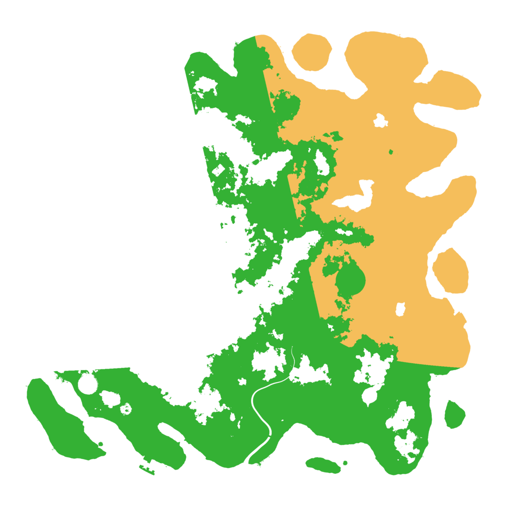 Biome Rust Map: Procedural Map, Size: 4500, Seed: 894936828