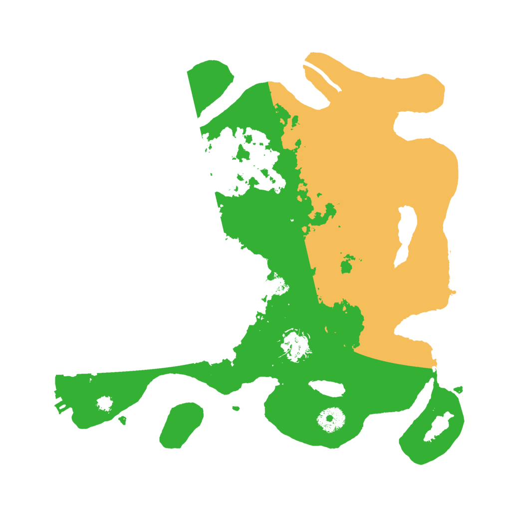 Biome Rust Map: Procedural Map, Size: 3000, Seed: 21623