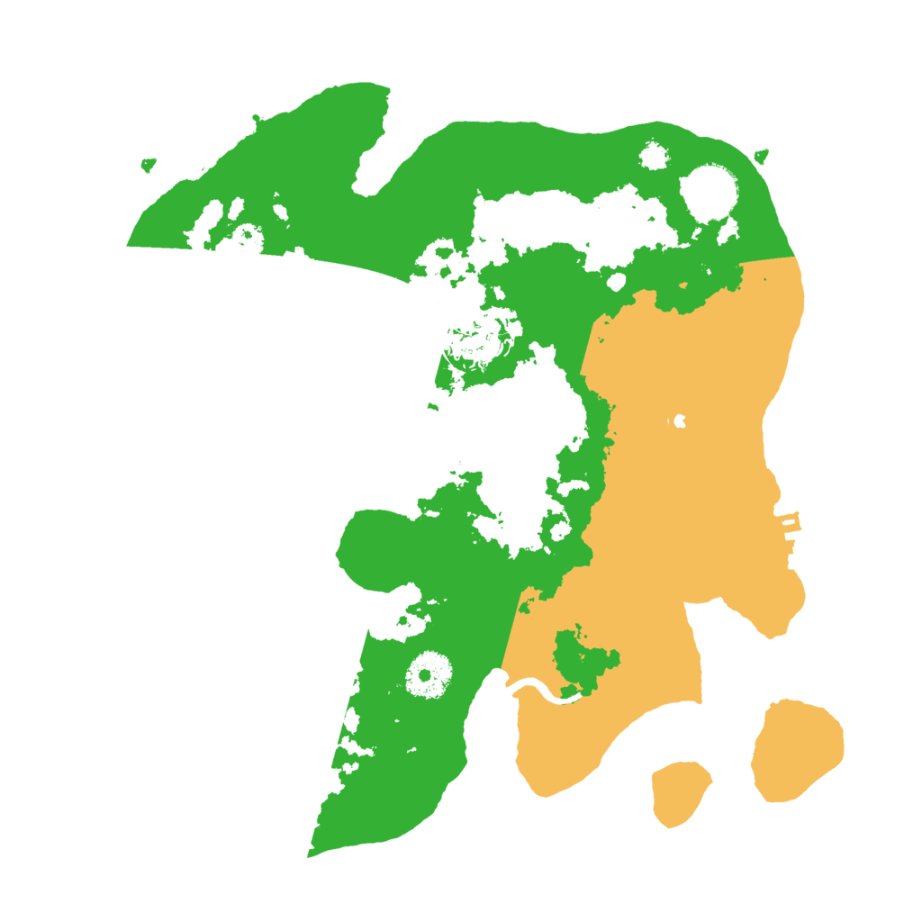 Biome Rust Map: Procedural Map, Size: 3000, Seed: 1536838475
