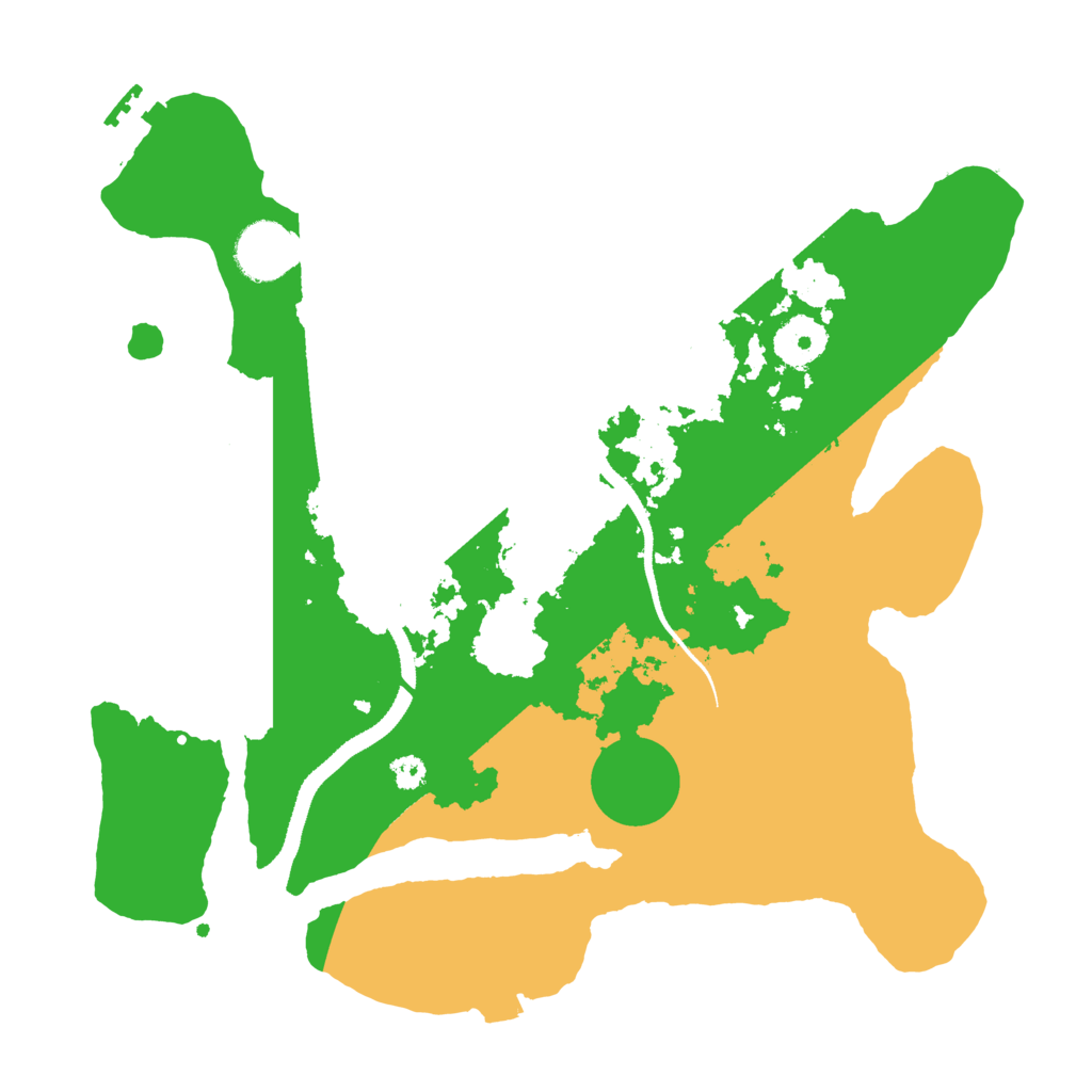 Biome Rust Map: Procedural Map, Size: 3250, Seed: 1499523762