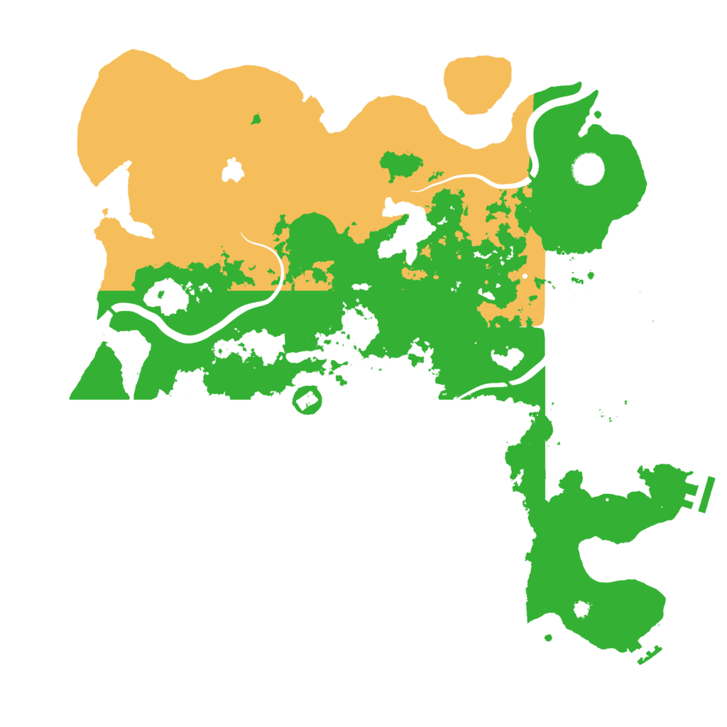 Biome Rust Map: Procedural Map, Size: 4000, Seed: 1051138406