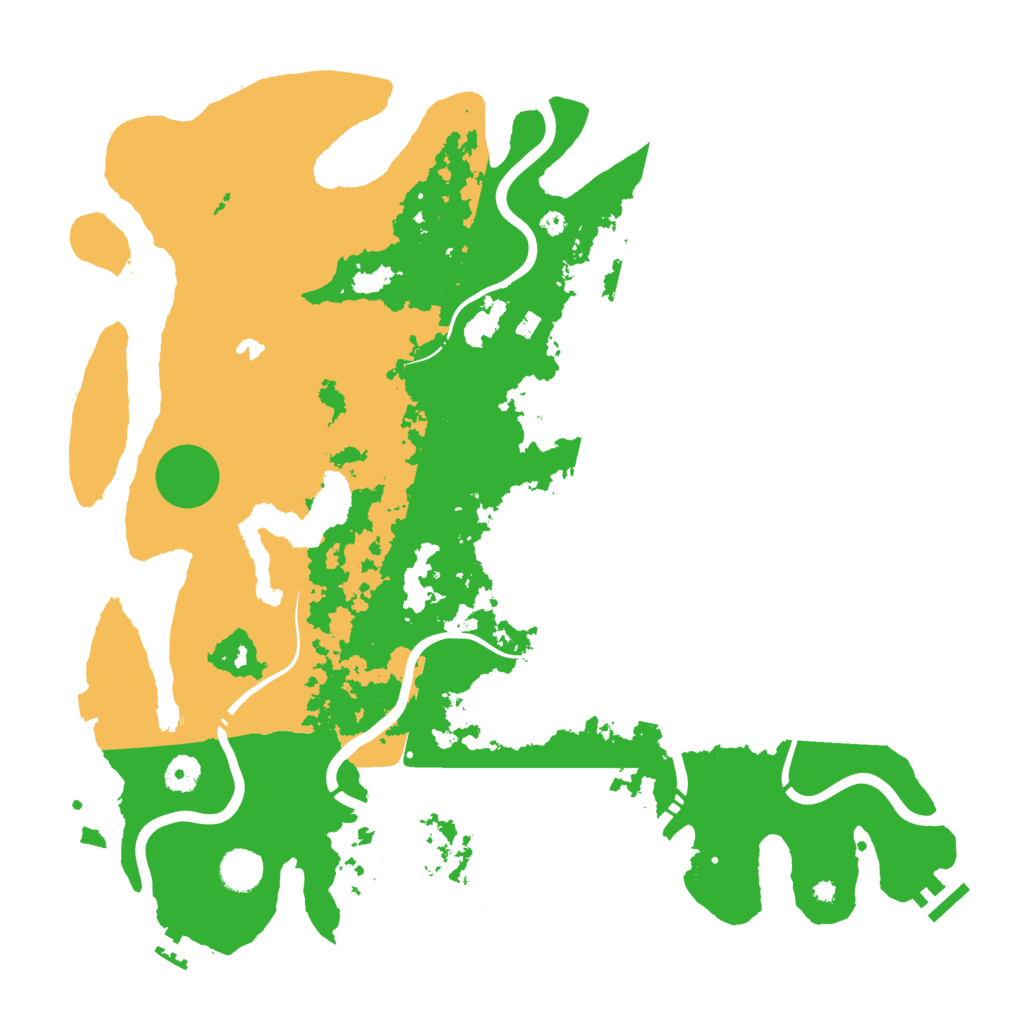 Biome Rust Map: Procedural Map, Size: 4250, Seed: 1626886762