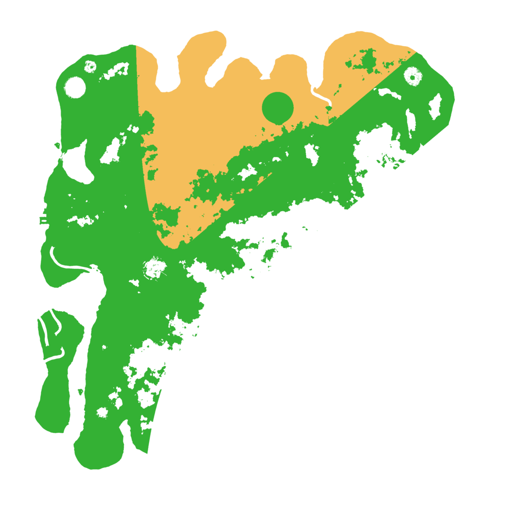 Biome Rust Map: Procedural Map, Size: 4250, Seed: 851315219