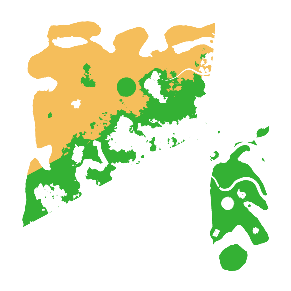Biome Rust Map: Procedural Map, Size: 4000, Seed: 22234562