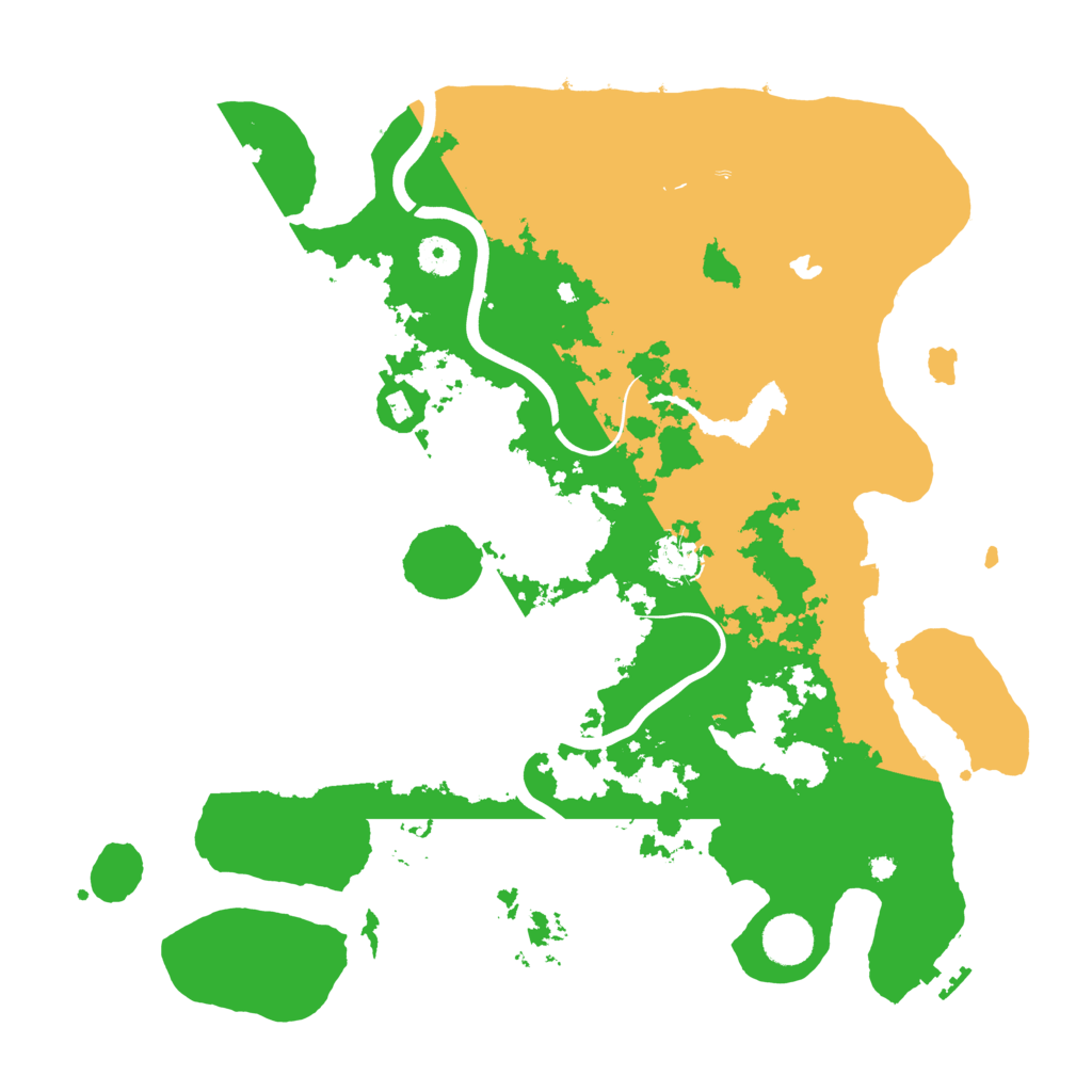 Biome Rust Map: Procedural Map, Size: 4000, Seed: 554