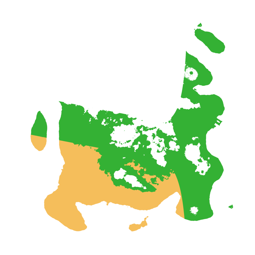 Biome Rust Map: Procedural Map, Size: 3000, Seed: 339199705