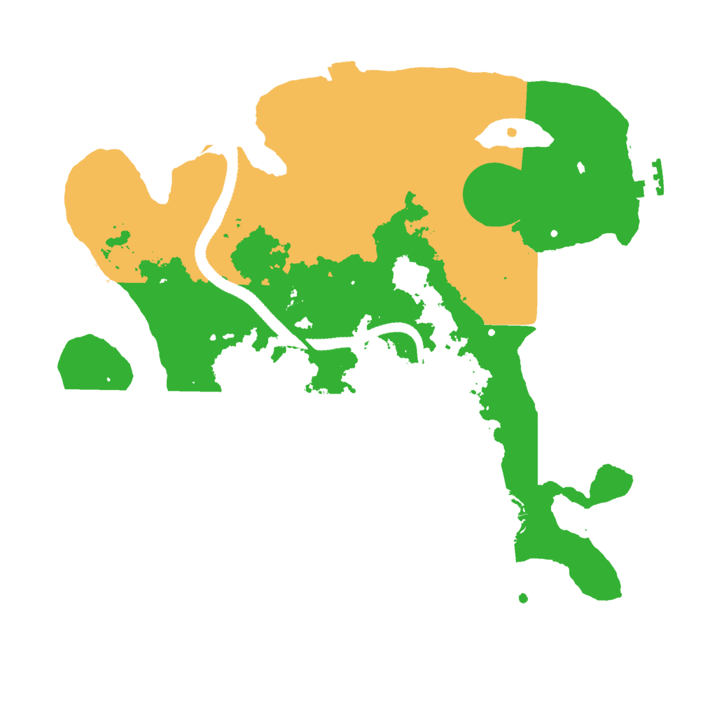 Biome Rust Map: Procedural Map, Size: 3000, Seed: 239097