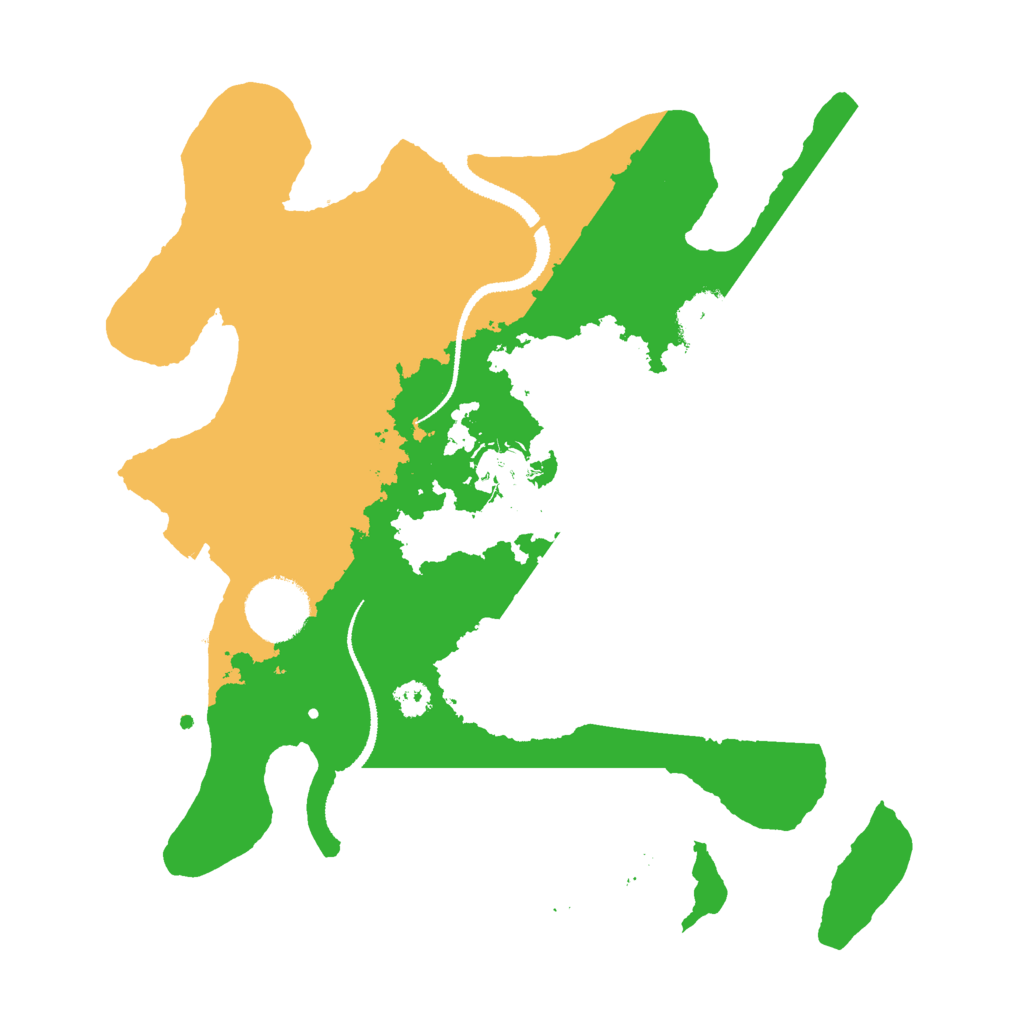 Biome Rust Map: Procedural Map, Size: 2901, Seed: 1721152527