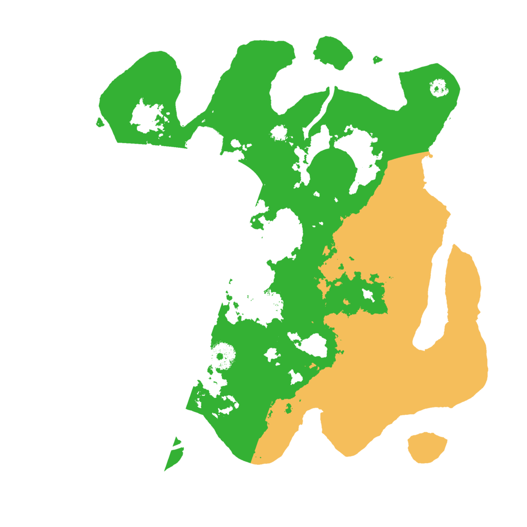 Biome Rust Map: Procedural Map, Size: 3000, Seed: 51197