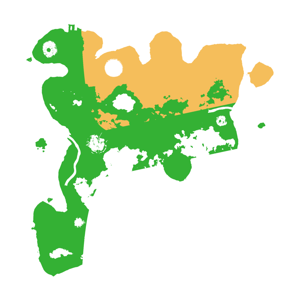 Biome Rust Map: Procedural Map, Size: 3000, Seed: 61132649