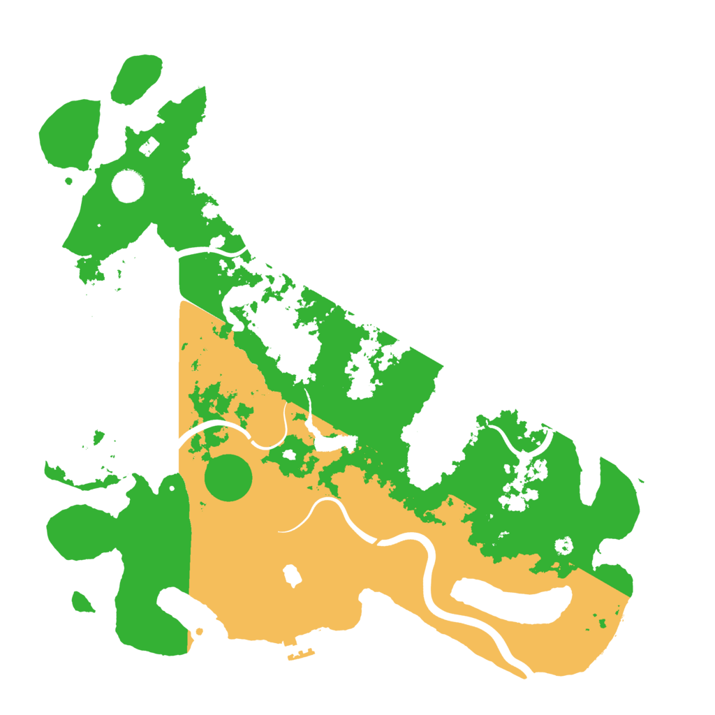Biome Rust Map: Procedural Map, Size: 4000, Seed: 1587766186