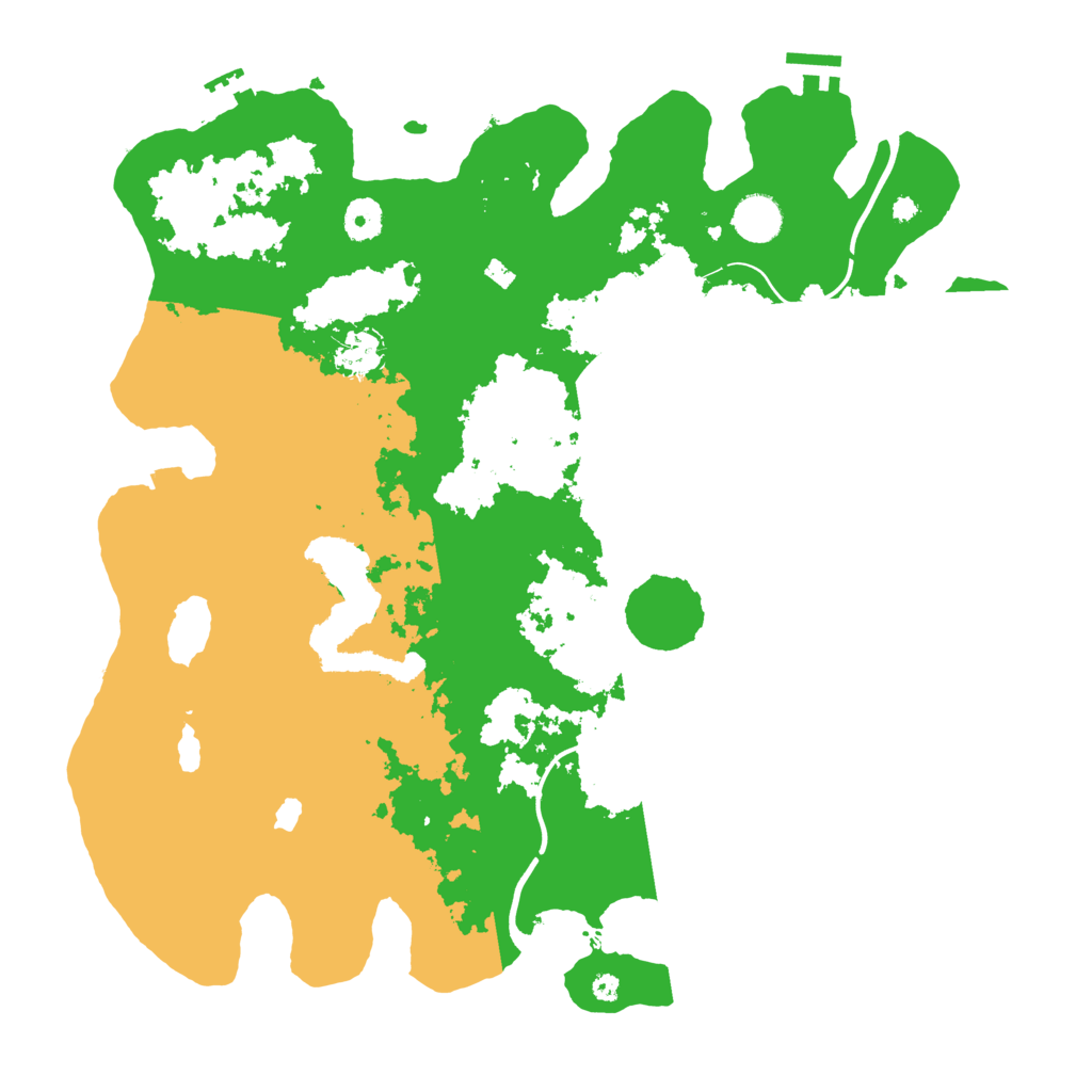 Biome Rust Map: Procedural Map, Size: 4000, Seed: 890578090