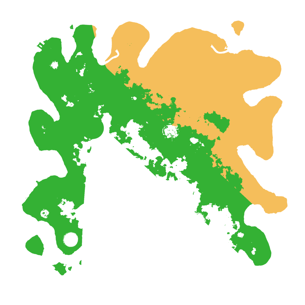 Biome Rust Map: Procedural Map, Size: 3700, Seed: 1066723764