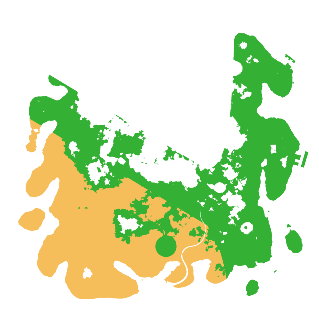 Biome Rust Map: Procedural Map, Size: 4000, Seed: 1035