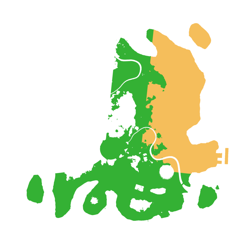 Biome Rust Map: Procedural Map, Size: 3000, Seed: 31773