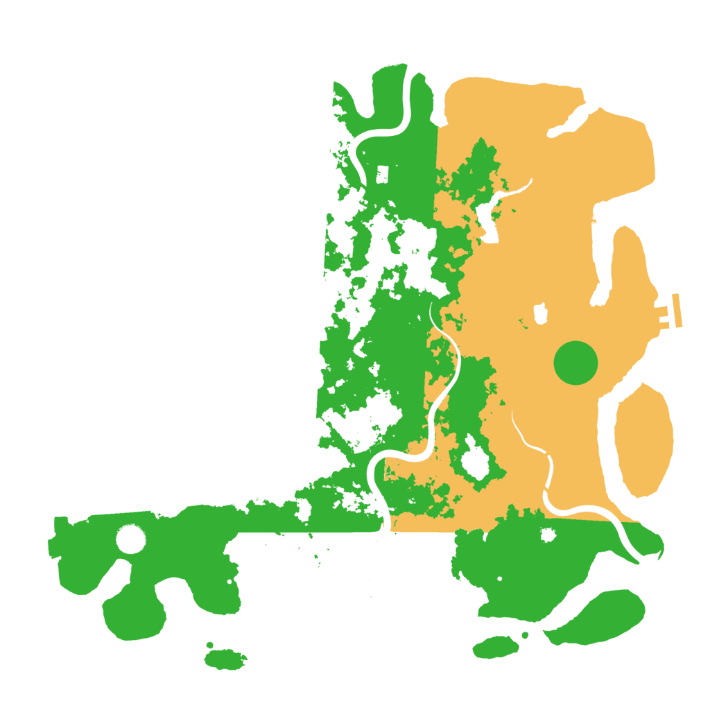 Biome Rust Map: Procedural Map, Size: 4250, Seed: 71959117