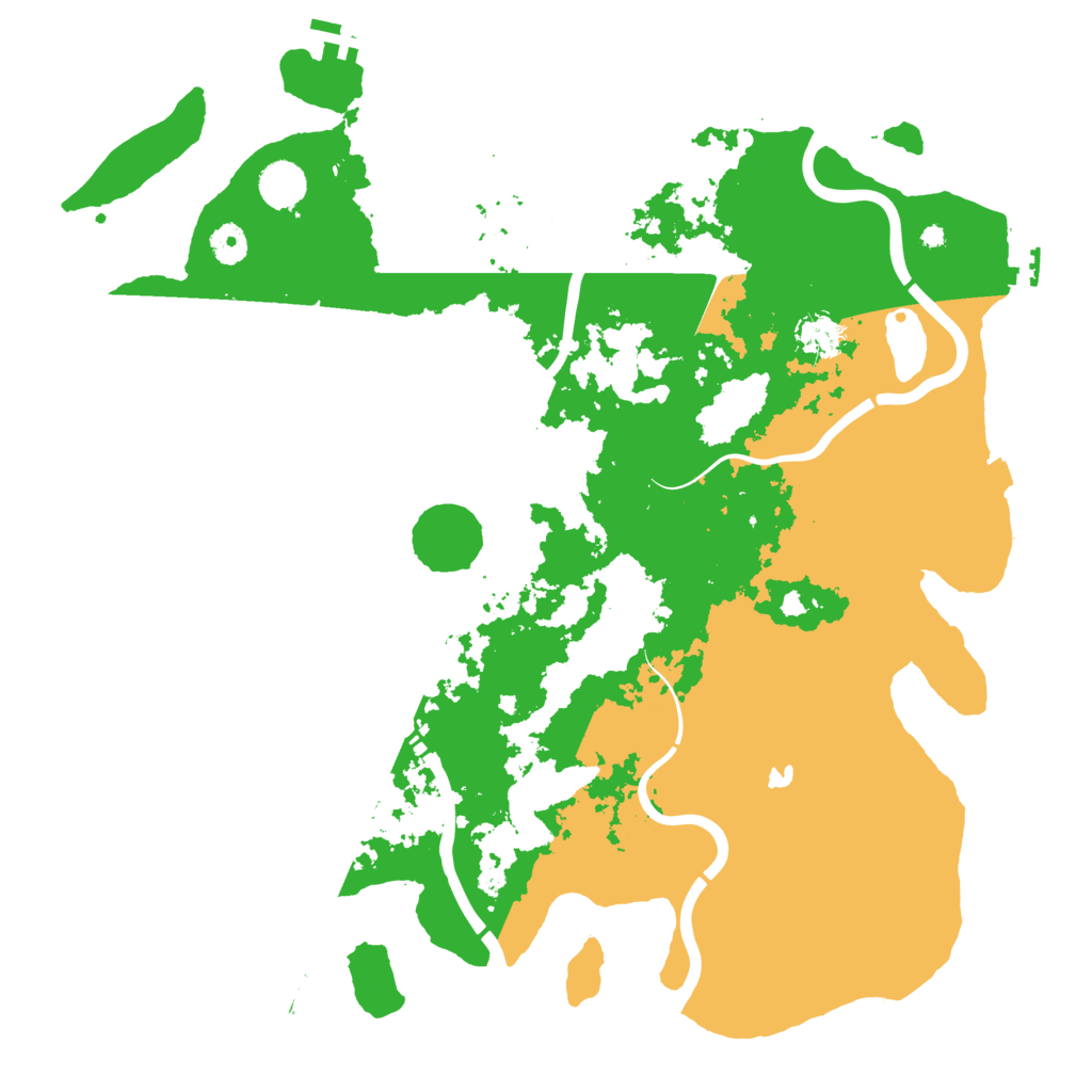 Biome Rust Map: Procedural Map, Size: 4250, Seed: 29401832