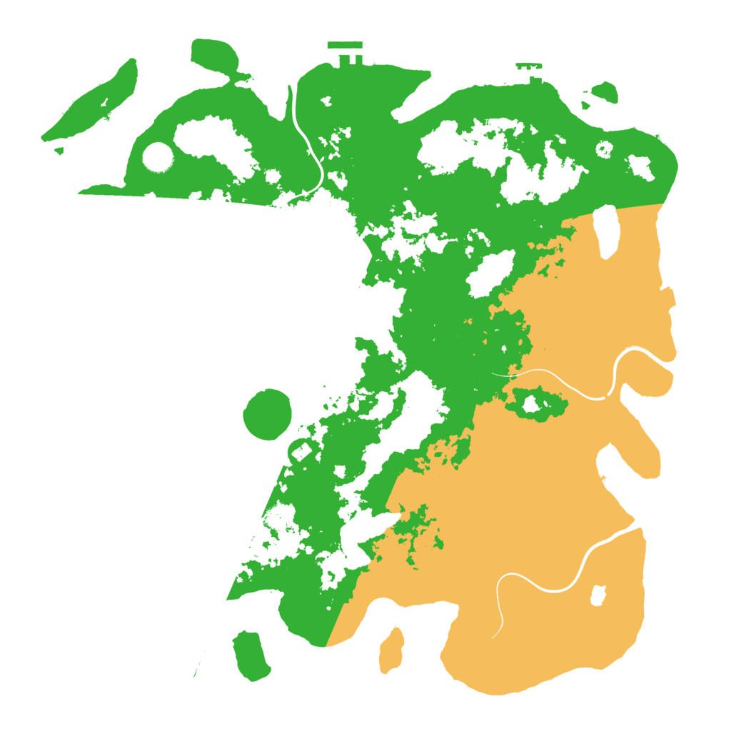 Biome Rust Map: Procedural Map, Size: 4250, Seed: 29401832
