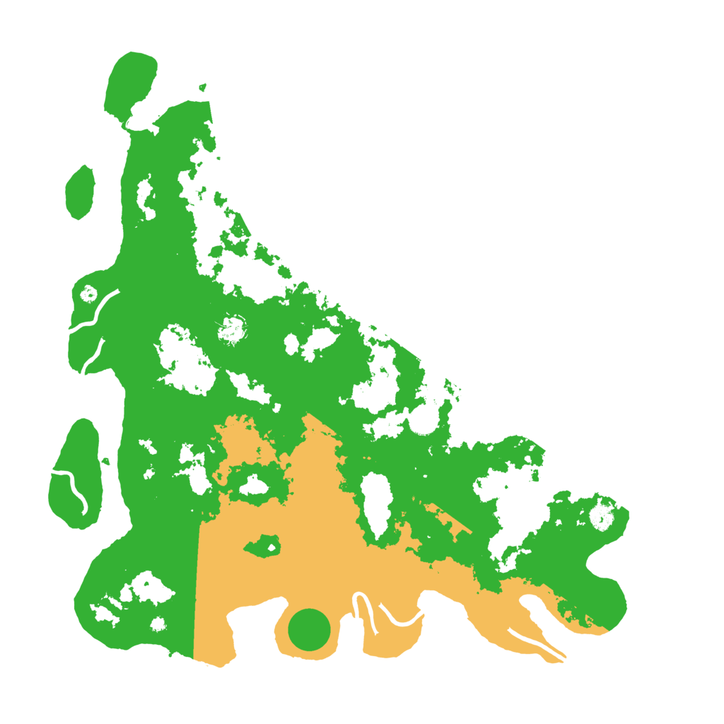 Biome Rust Map: Procedural Map, Size: 4500, Seed: 74364115