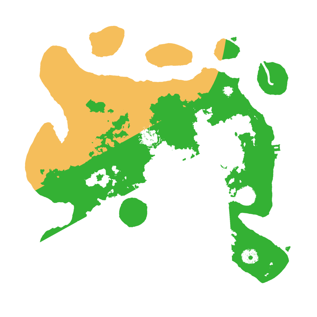 Biome Rust Map: Procedural Map, Size: 3000, Seed: 626468829