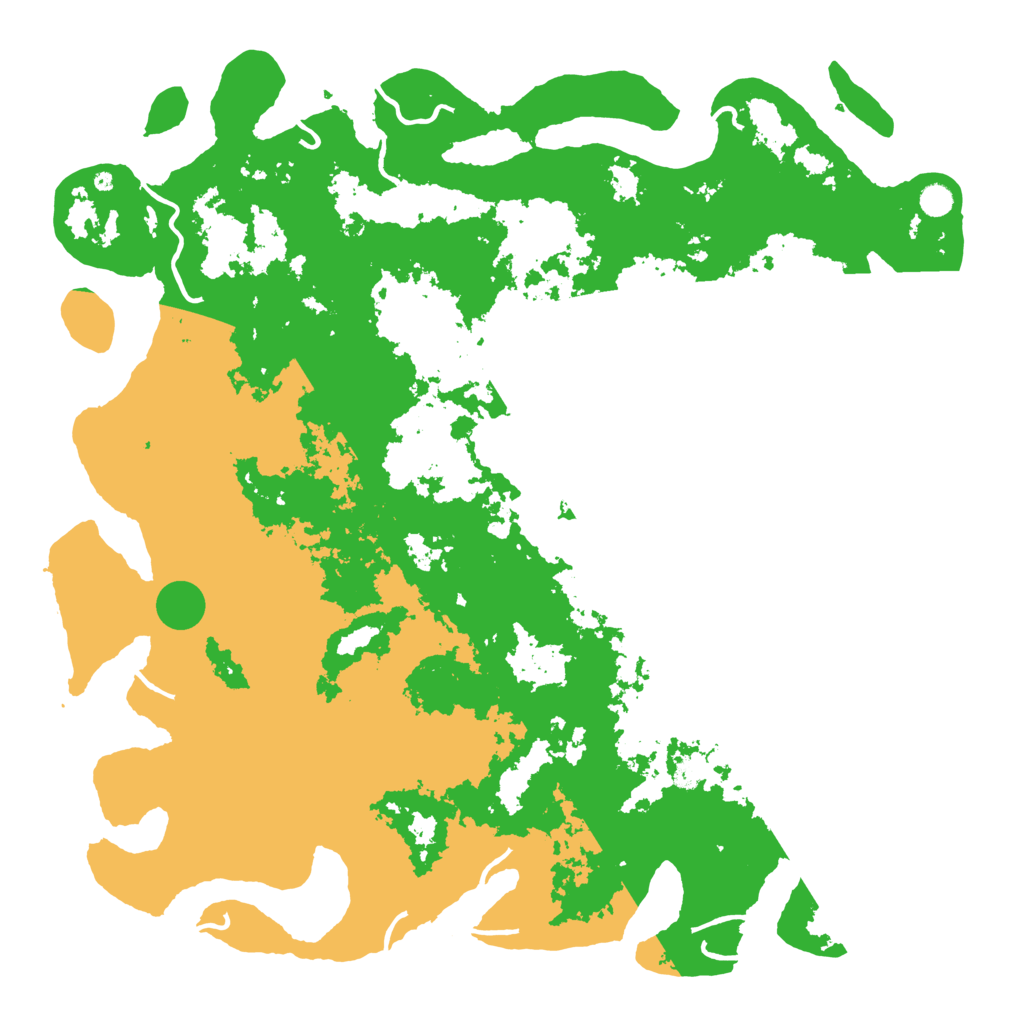 Biome Rust Map: Procedural Map, Size: 5500, Seed: 152721588