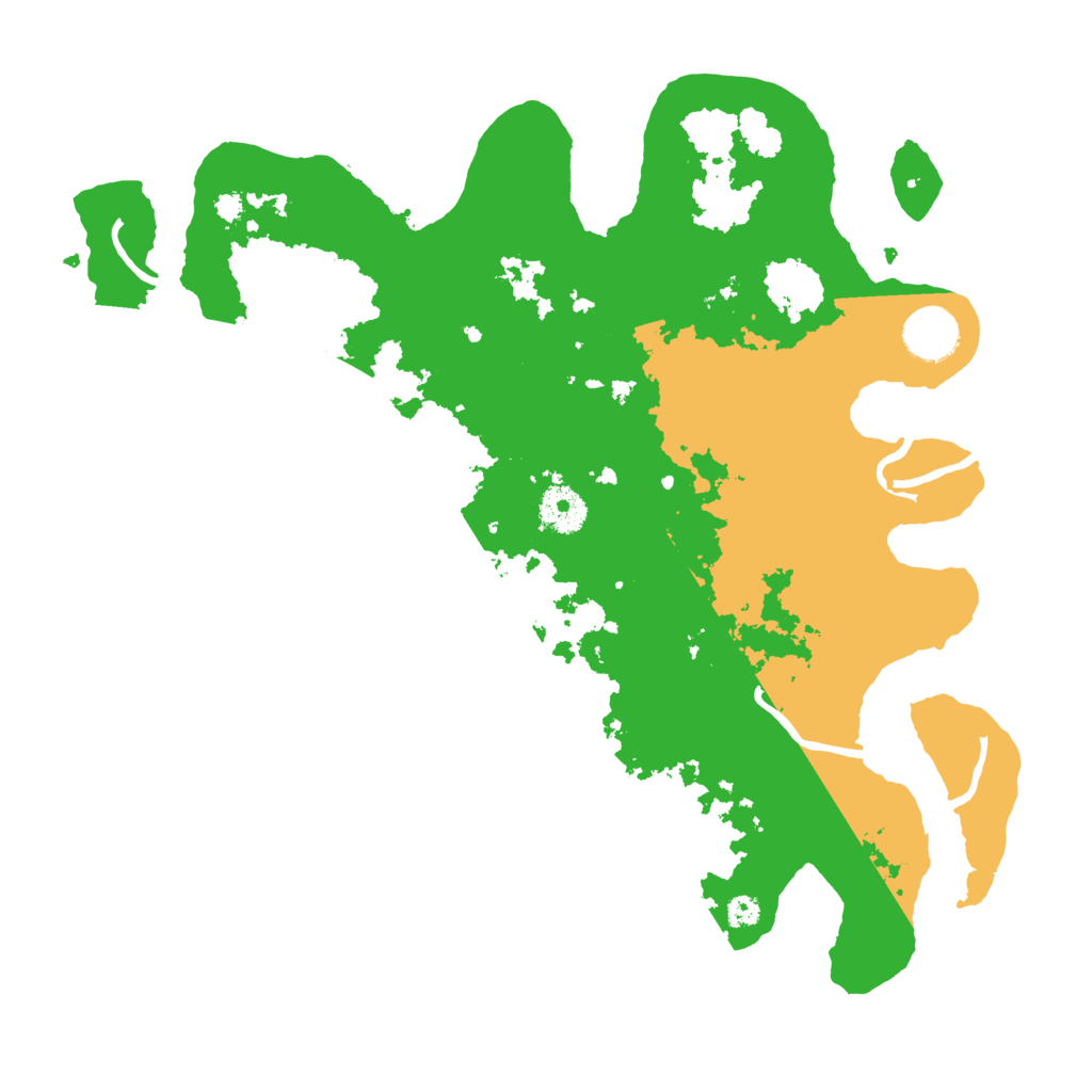 Biome Rust Map: Procedural Map, Size: 3500, Seed: 78641