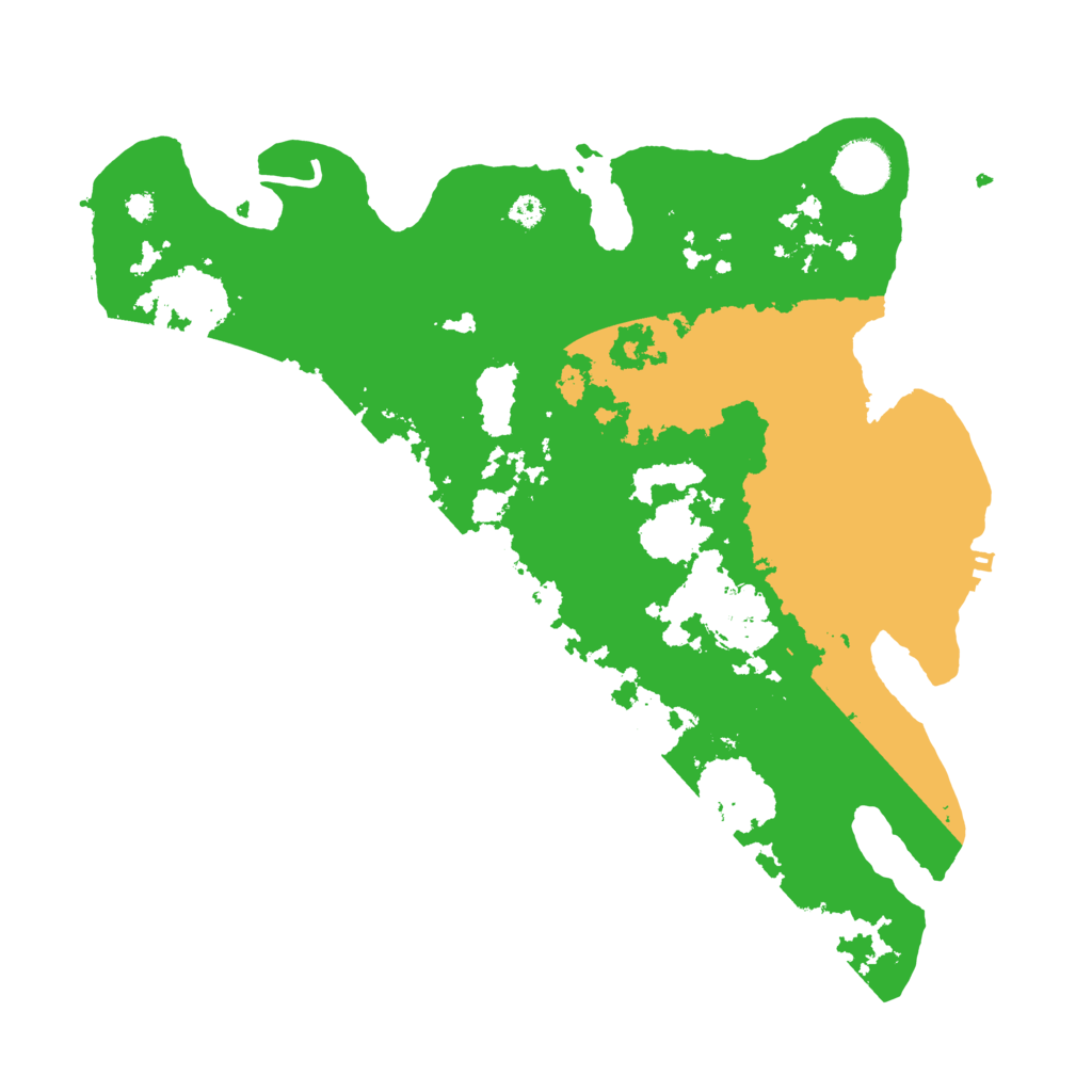 Biome Rust Map: Procedural Map, Size: 3500, Seed: 507271074