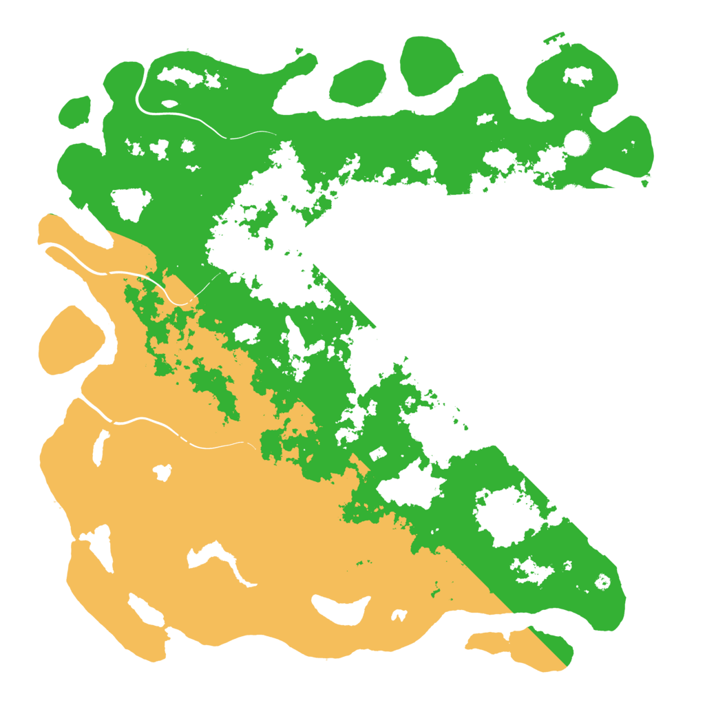 Biome Rust Map: Procedural Map, Size: 4800, Seed: 1519676390