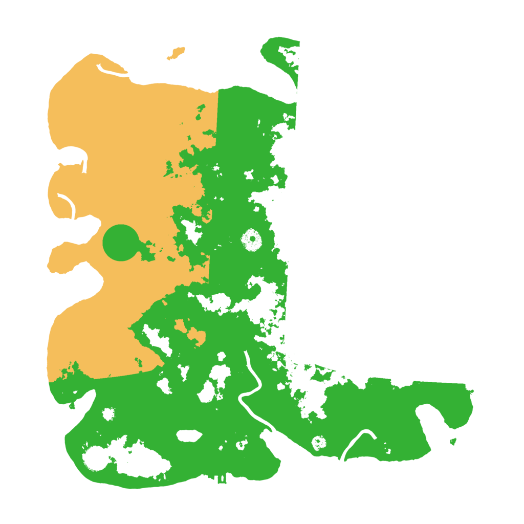Biome Rust Map: Procedural Map, Size: 3750, Seed: 5785