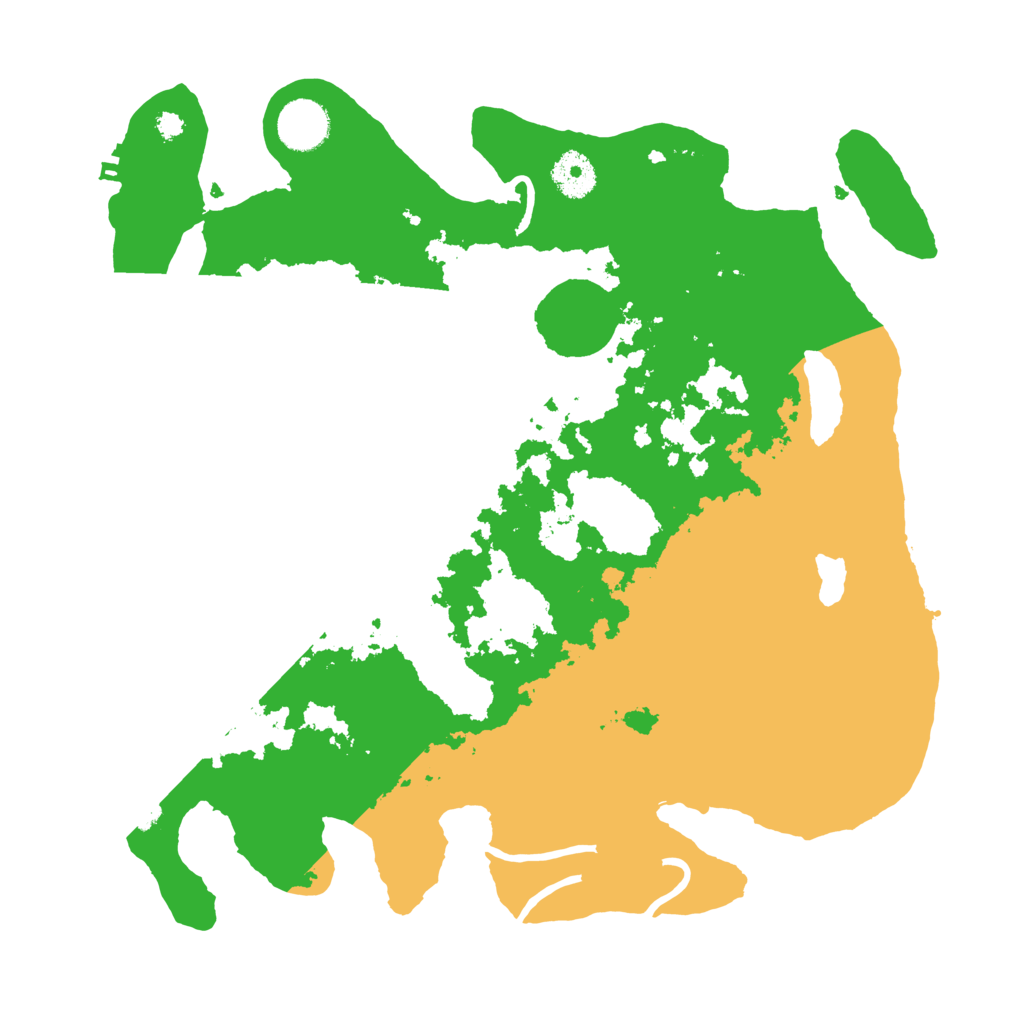 Biome Rust Map: Procedural Map, Size: 3500, Seed: 630937475