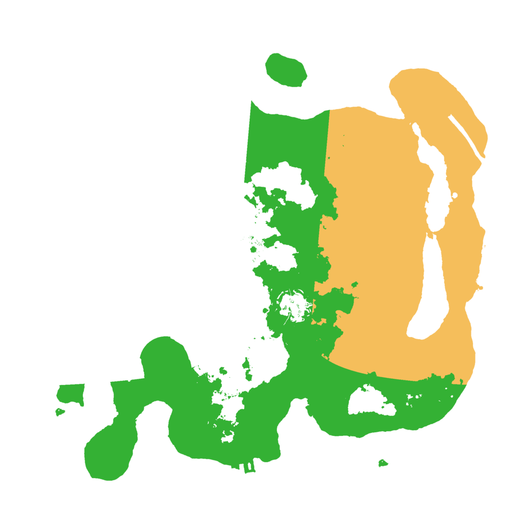 Biome Rust Map: Procedural Map, Size: 3000, Seed: 27662878