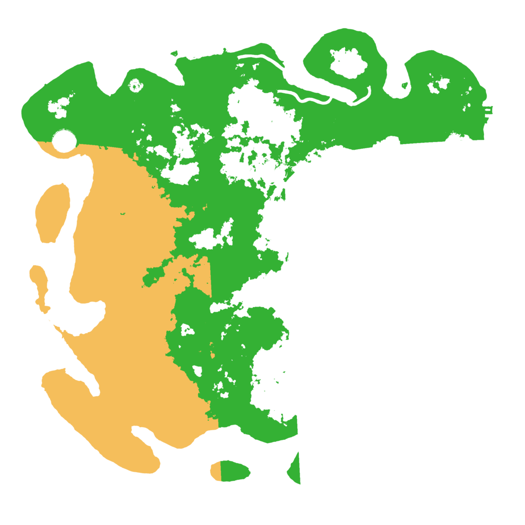 Biome Rust Map: Procedural Map, Size: 4000, Seed: 9627