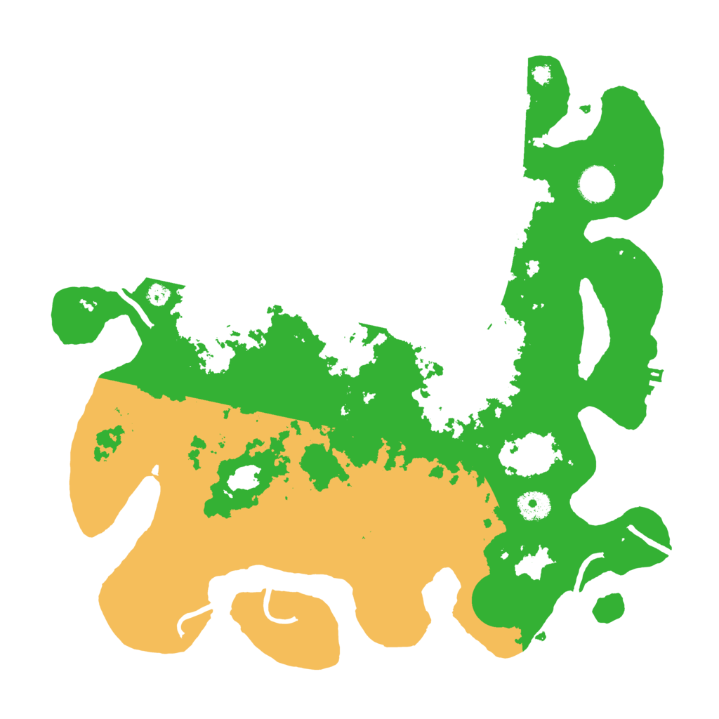 Biome Rust Map: Procedural Map, Size: 3500, Seed: 1197862315