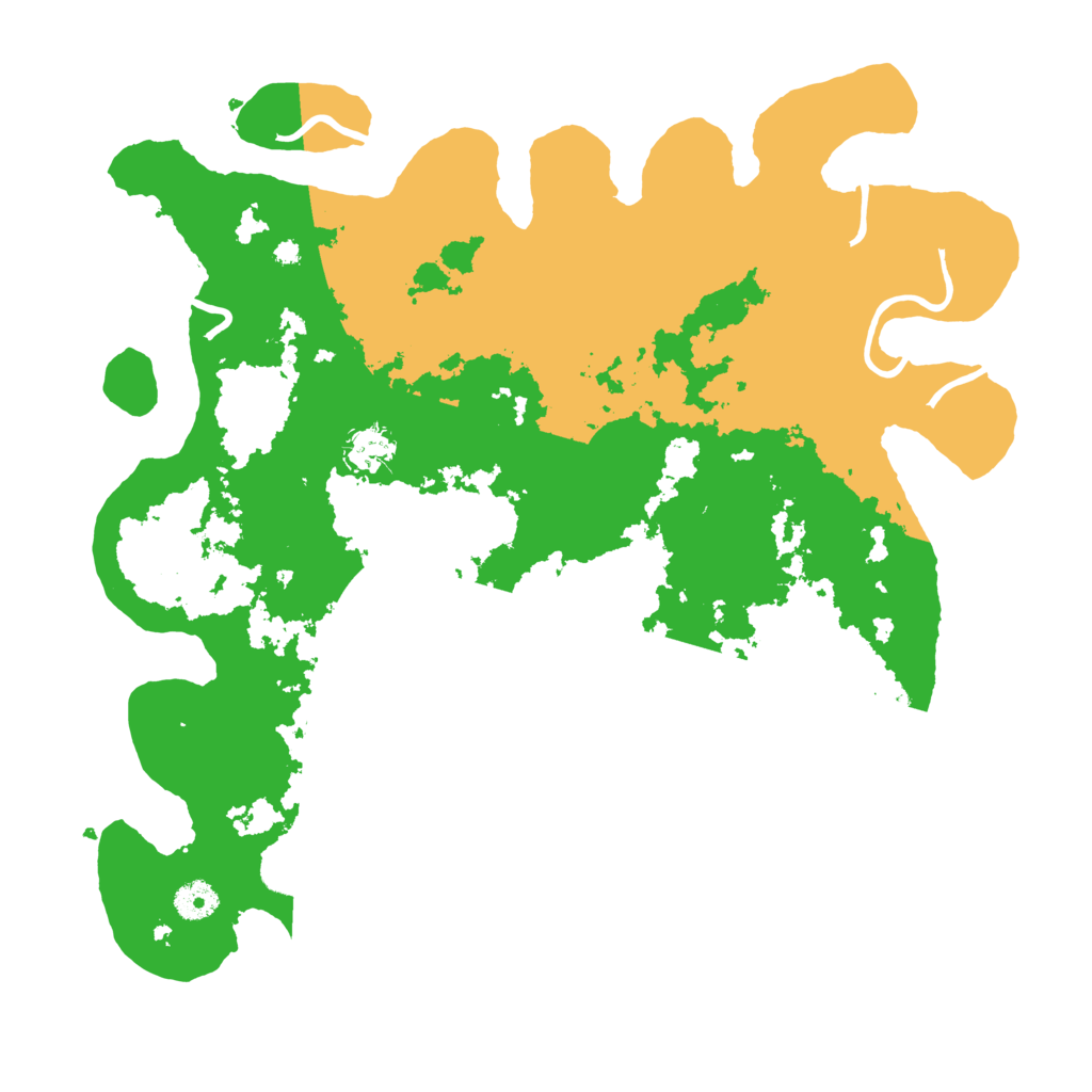 Biome Rust Map: Procedural Map, Size: 4000, Seed: 14266