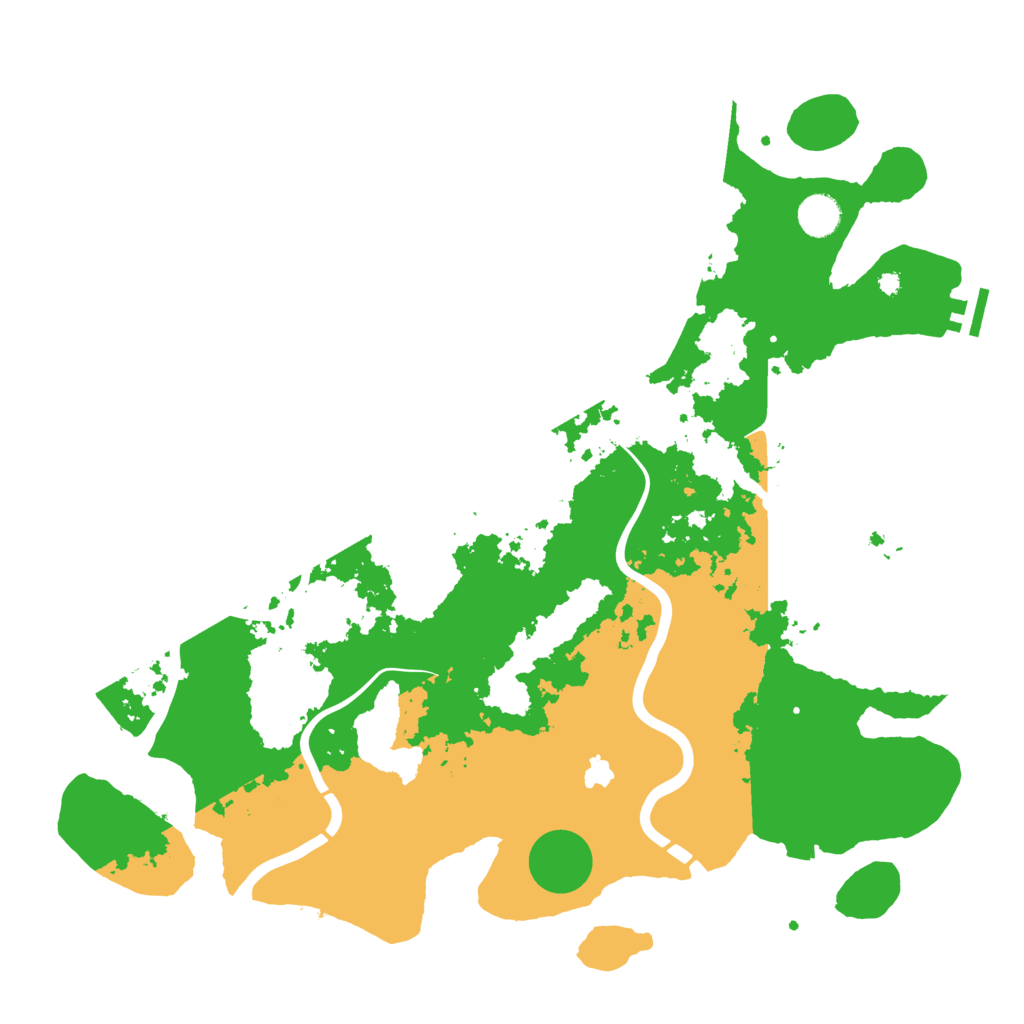 Biome Rust Map: Procedural Map, Size: 4250, Seed: 1966757698