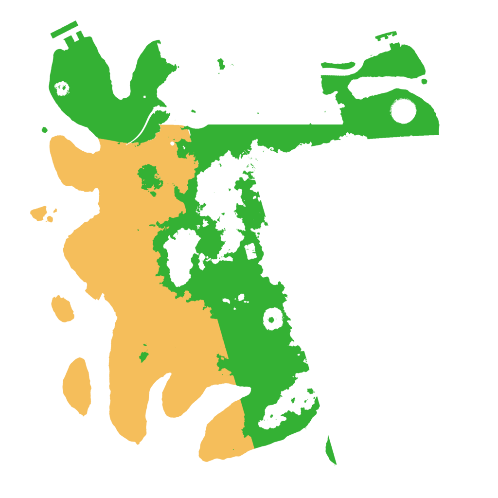 Biome Rust Map: Procedural Map, Size: 3500, Seed: 20221021