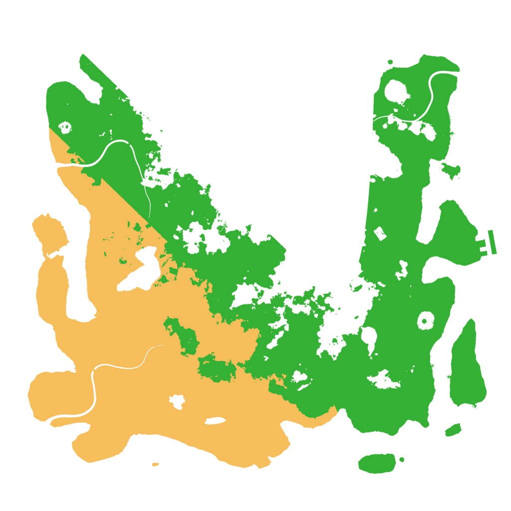 Biome Rust Map: Procedural Map, Size: 4250, Seed: 2034747767