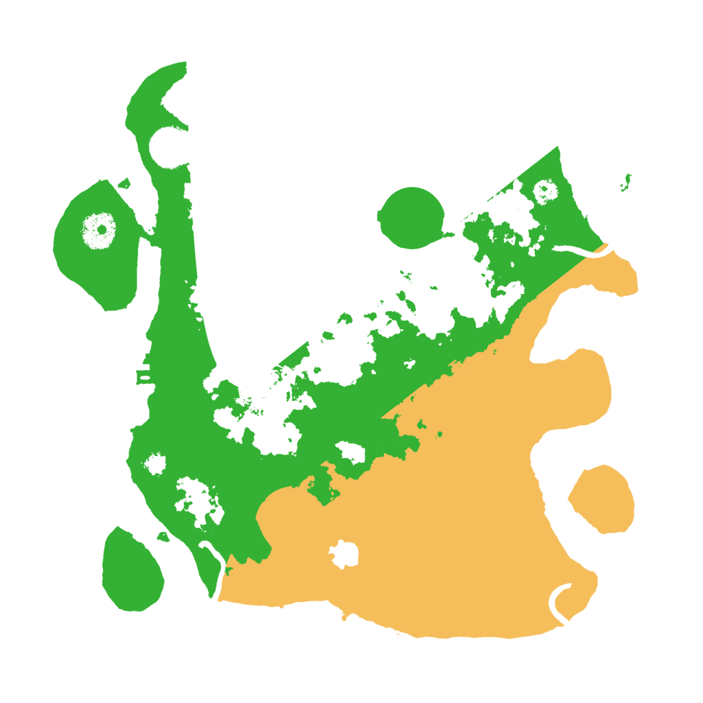 Biome Rust Map: Procedural Map, Size: 3000, Seed: 7982134